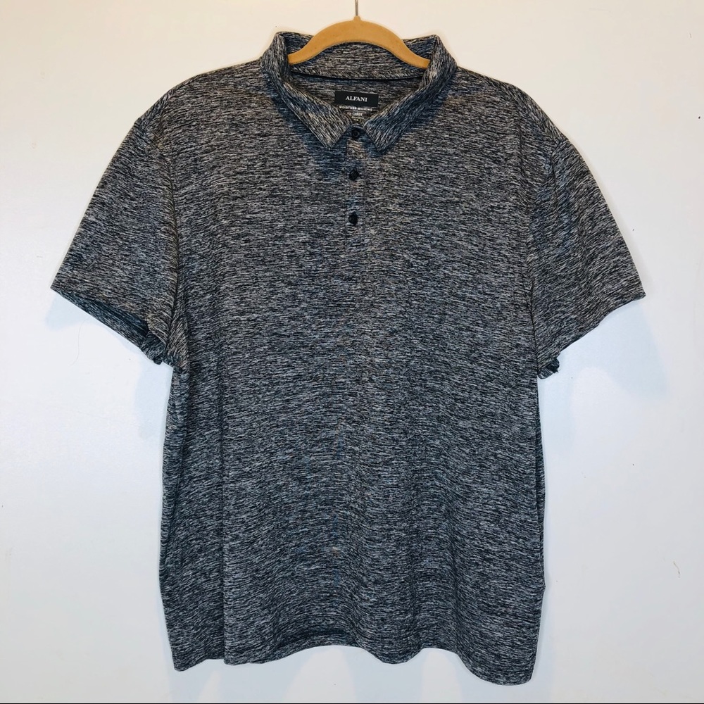 Alfani polo shirt heather gray XXL